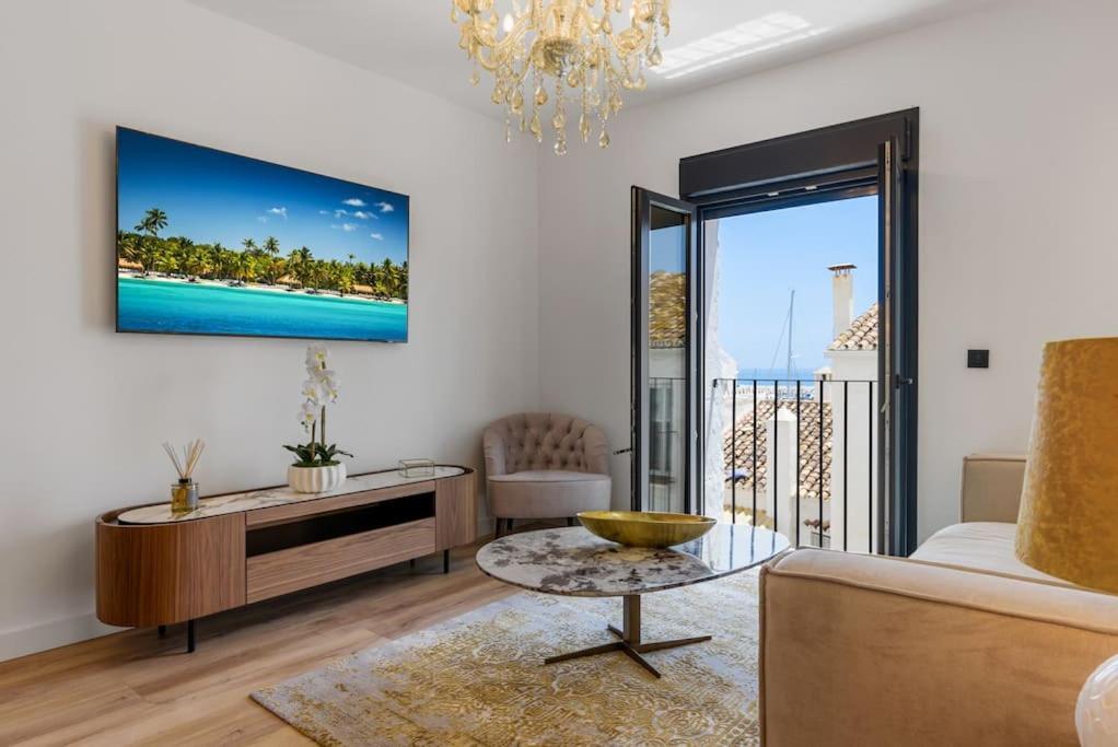 Luxury Sea View Puerto Banus Apartment Marbella Exterior photo
